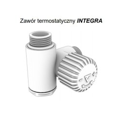 Zestaw All in One "Integra" Biały mat i Złoty galwaniczny - Vario Term.