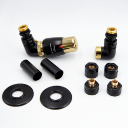 Zestaw Glamour All in One "Vision" - kolor Czarny matowy ze złotem galwanicznym