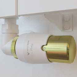 Zestaw Glamour All in One "Vision" - kolor biały matowy ze złotem galwanicznym